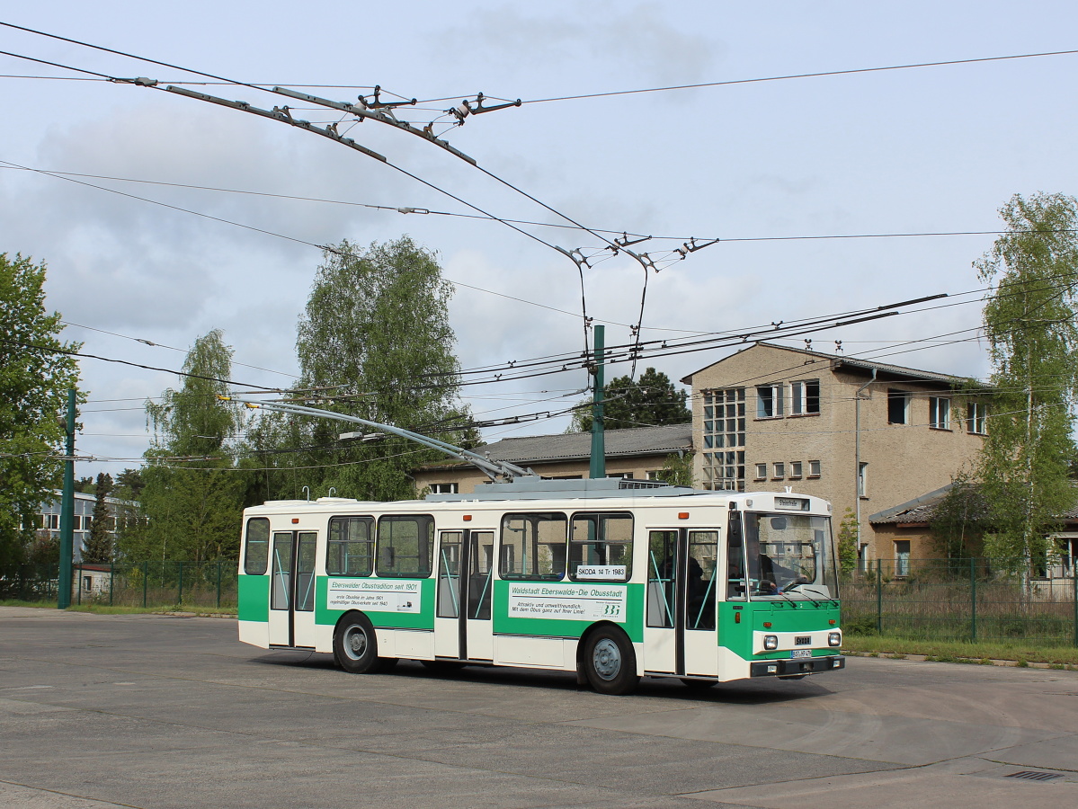 Эберсвальде, Škoda 14Tr03 № 3; Эберсвальде — 17-я встреча ветеранов Эберсвальде (04.05.2019)