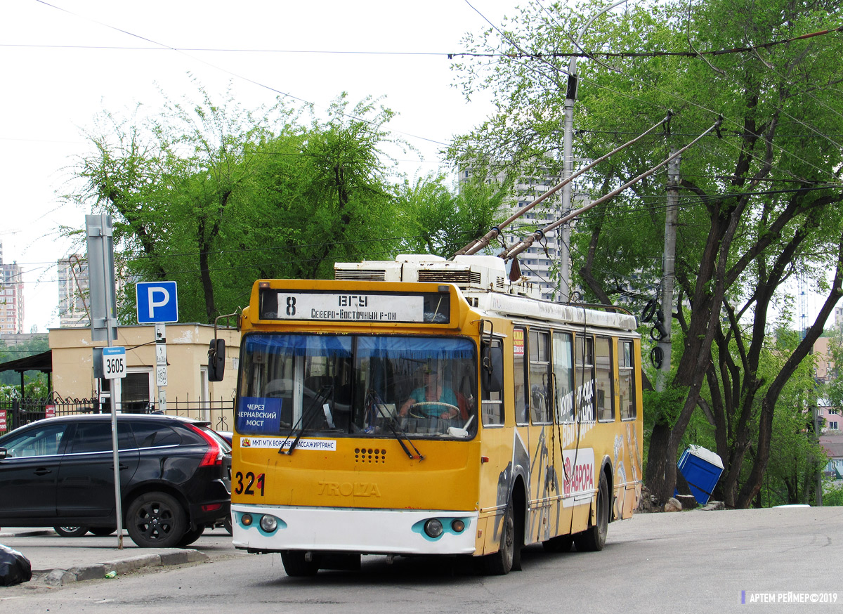 Воронеж, ЗиУ-682Г-016.02 № 321