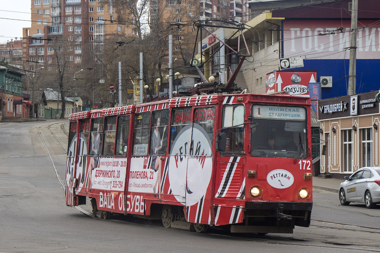 Irkutsk, 71-605 (KTM-5M3) č. 172 Irkutsk, 71-605 (KTM-5M3) č. 172