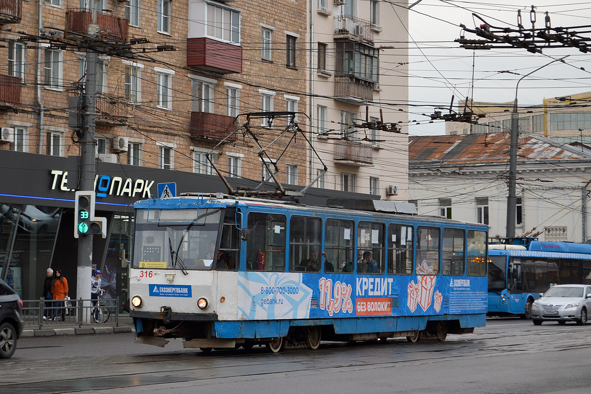 Tula, Tatra T6B5SU # 316