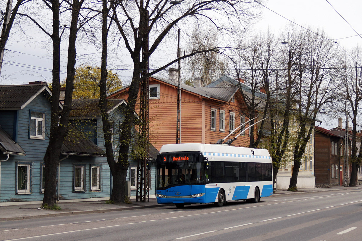 Таллин, Solaris Trollino III 12 AC № 344