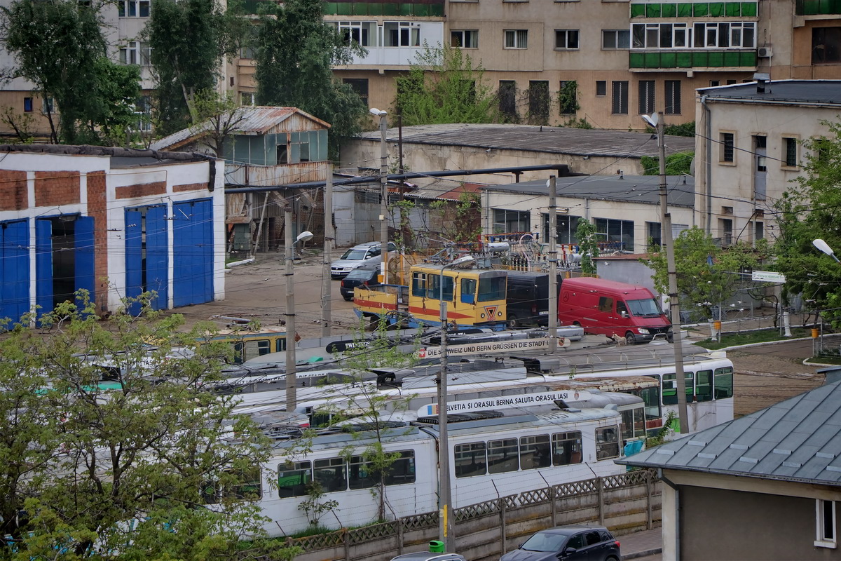 Яссы, Timiș TM69E № 344; Яссы — Трамвайные линии и инфраструктура Яссы, Timiș TM69E № 344; Яссы — Трамвайные линии и инфраструктура