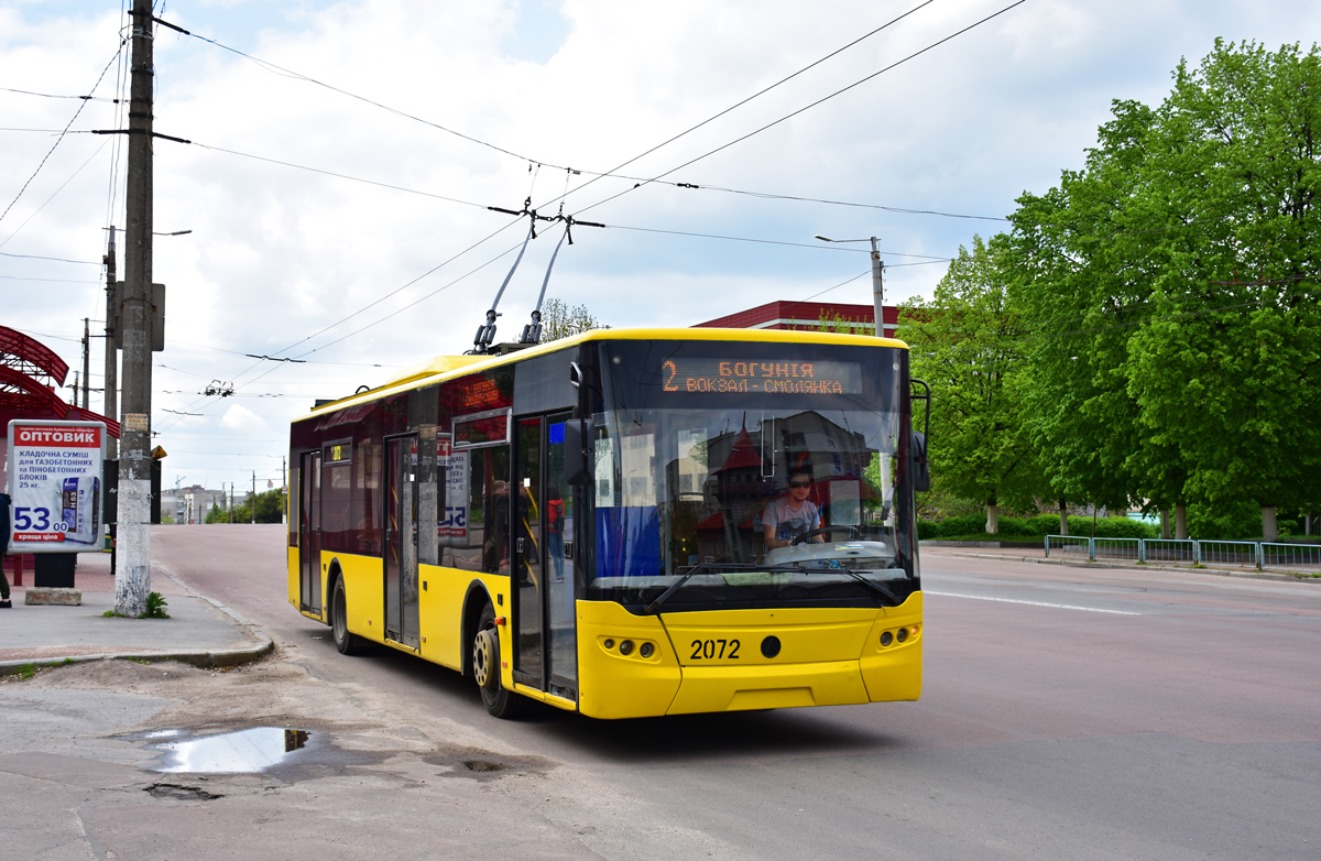 Житомир, ЛАЗ E183D1 № 2072