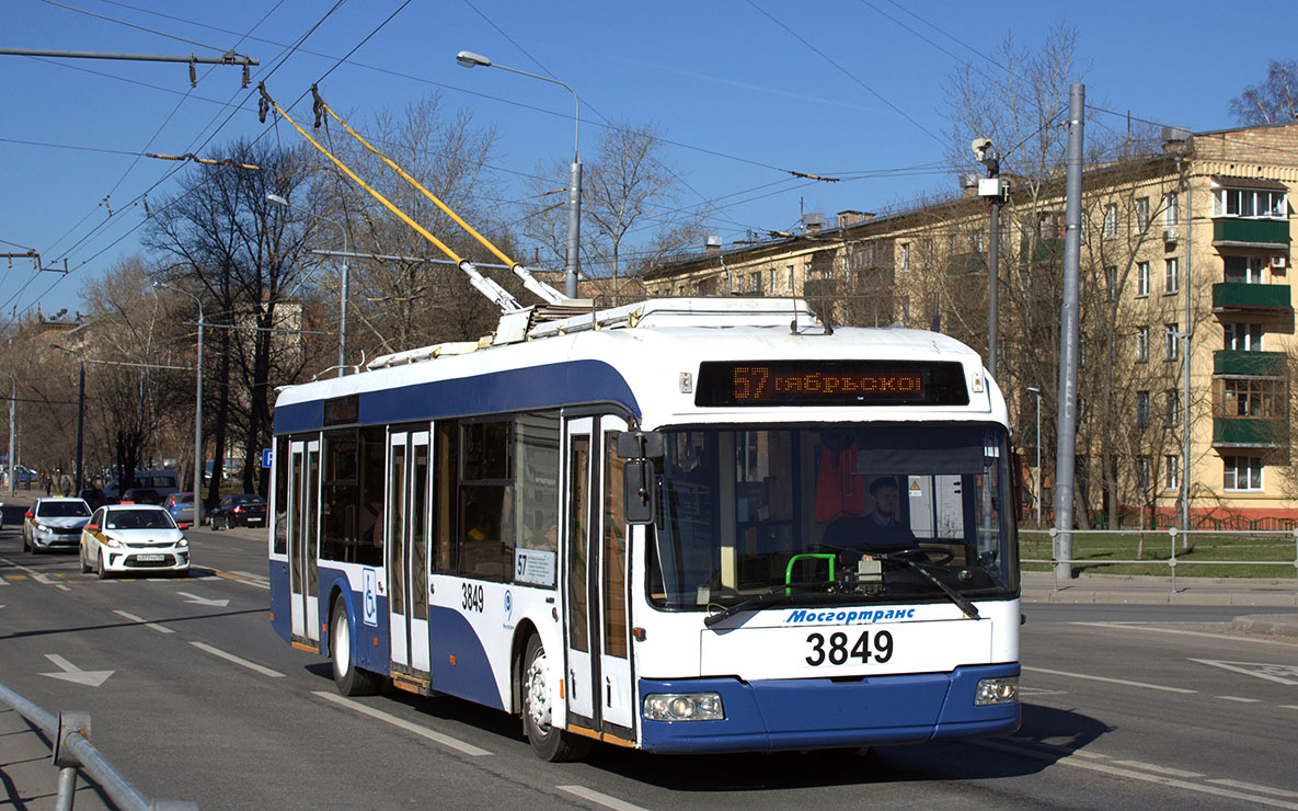 Москва, СВАРЗ-6235.01 (БКМ 32100М) № 3849