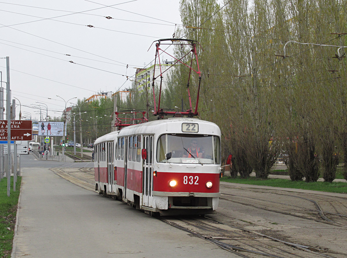 Самара, Tatra T3SU № 832 Самара, Tatra T3SU № 832