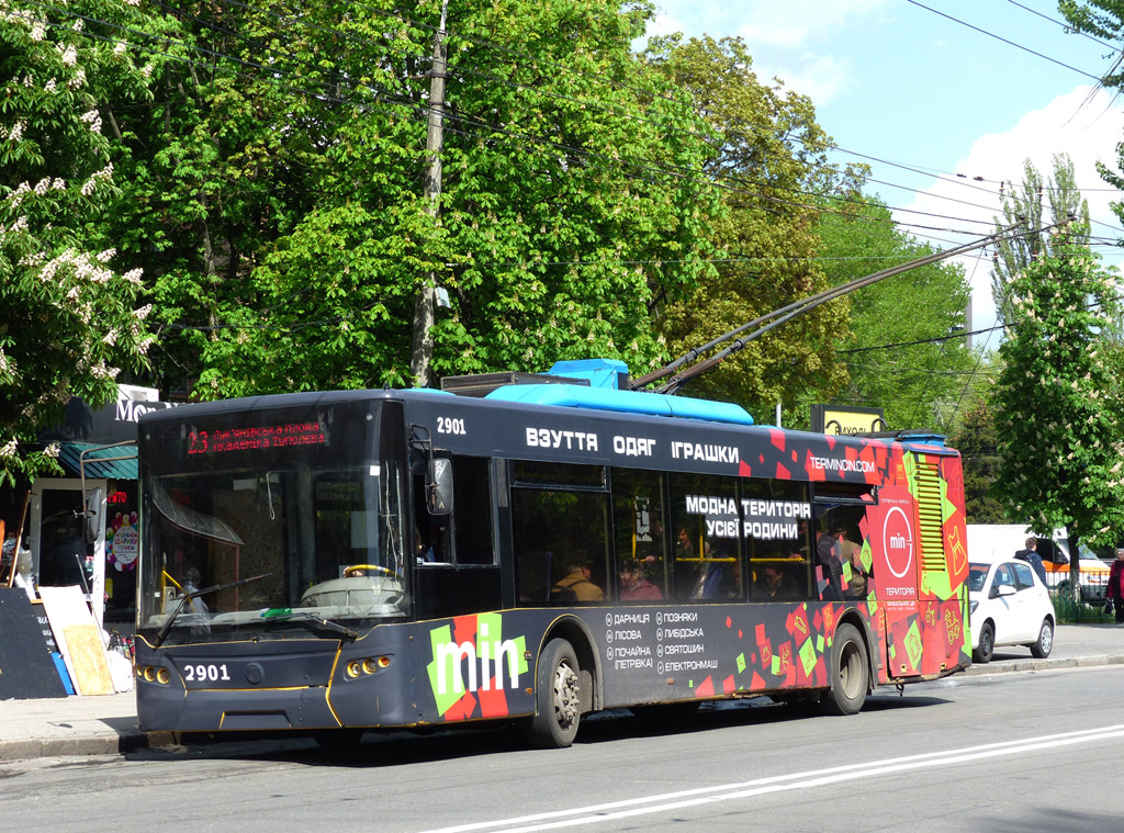 Киев, ЛАЗ E183D1 № 2901