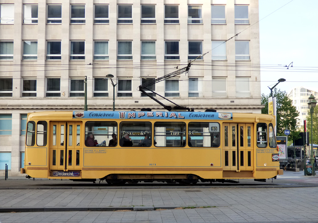 Brussels, MIVB/STIB Series 9000 č. 9079; Brussels — Festivities on the occasion of 150 years of tram (30/04/2019 — 05/05/2019)
