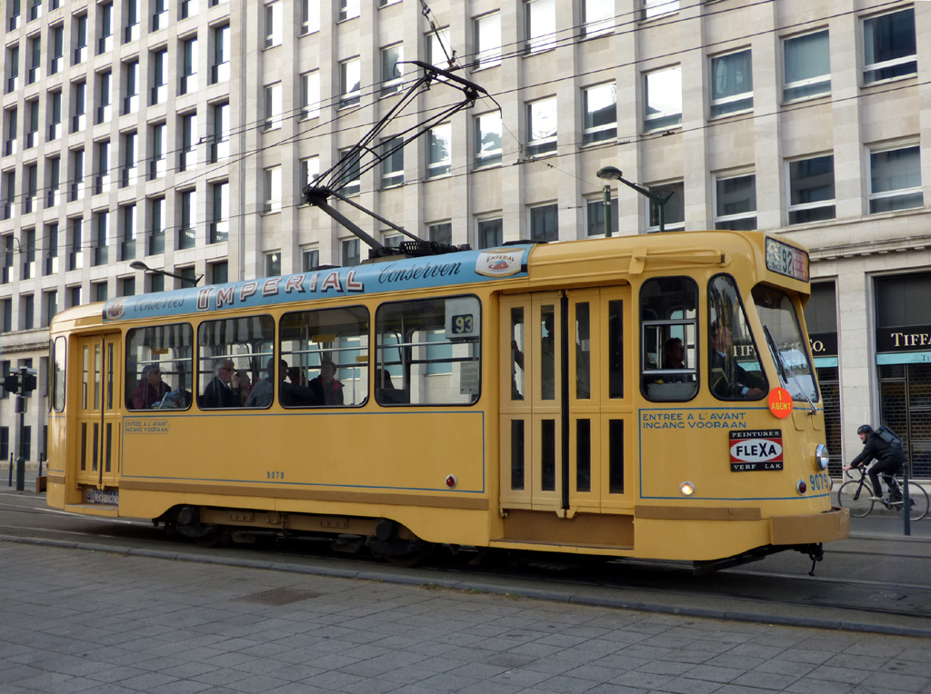 Брюссель, MIVB/STIB Series 9000 № 9079; Брюссель — Торжества по случаю 150-летия трамвая (30/04/2019-05/05/2019)