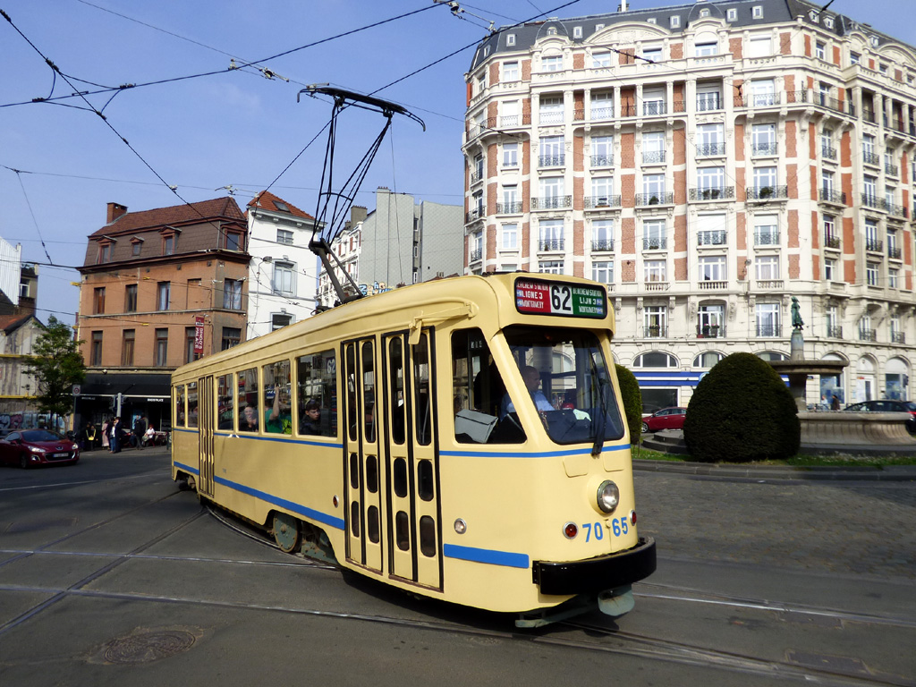 Брюссель, BN PCC серия 7000 № 7065; Брюссель — Торжества по случаю 150-летия трамвая (30/04/2019-05/05/2019)