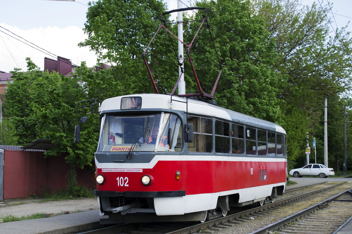 Краснодар, Tatra T3SU КВР МРПС № 102