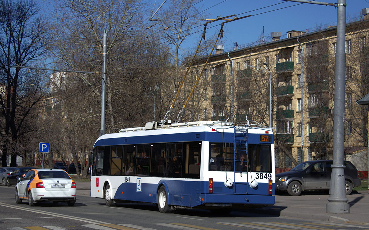 Москва, СВАРЗ-6235.01 (БКМ 32100М) № 3849