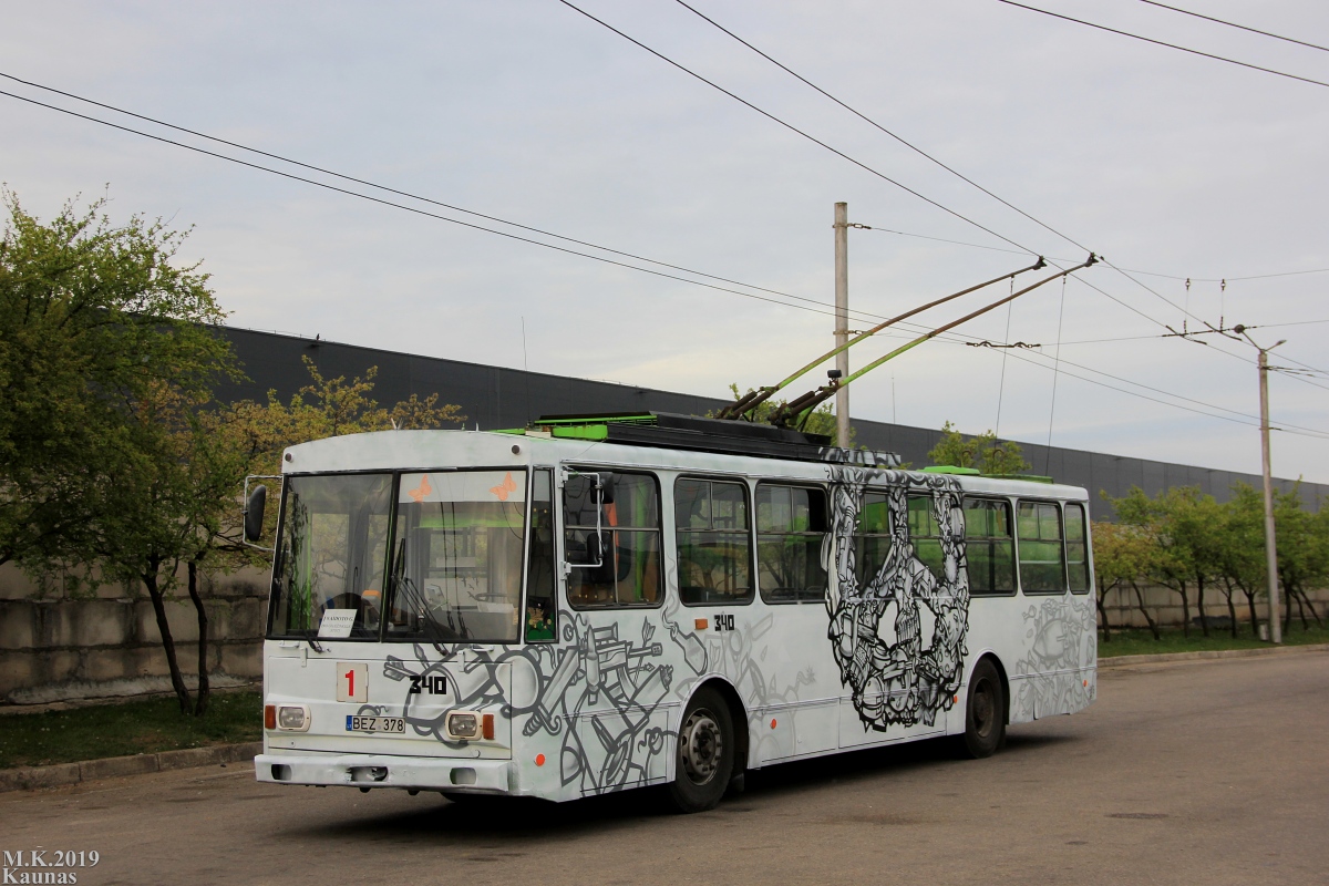 Каунас, Škoda 14Tr13/6 № 340