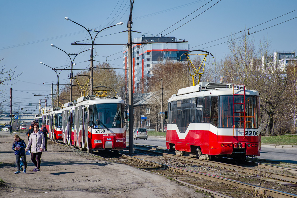 Новосибирск, БКМ 62103 № 2158; Новосибирск, БКМ 62103 № 2206