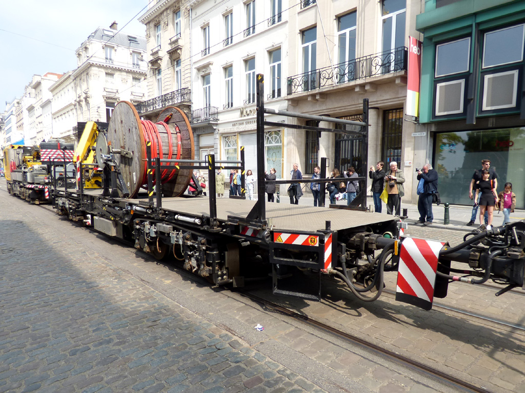 Брюссель, Служебный вагон Windhoff № 104; Брюссель — Торжества по случаю 150-летия трамвая (30/04/2019-05/05/2019)