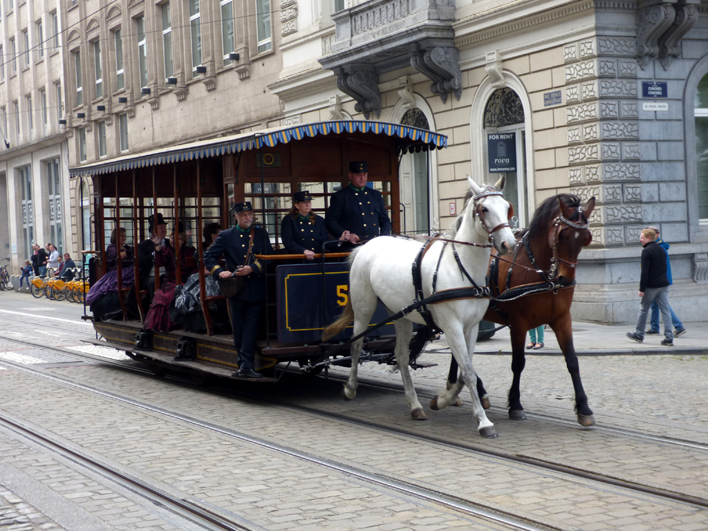 Brussels, Horse car № 509; Brussels — Festivities on the occasion of 150 years of tram (30/04/2019 — 05/05/2019)