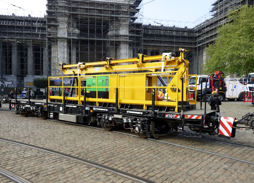 Брюссель, Служебный вагон Windhoff № 101; Брюссель — Торжества по случаю 150-летия трамвая (30/04/2019-05/05/2019)