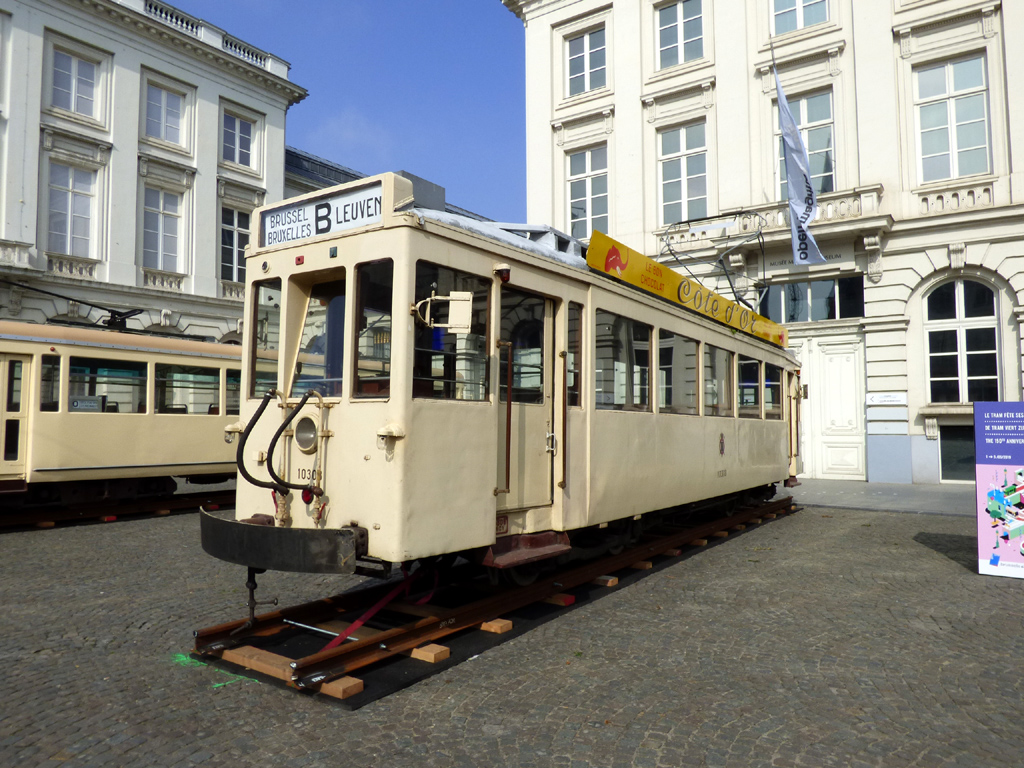 Тюэн, SNCV Standard металлический моторный № 10308; Брюссель — Торжества по случаю 150-летия трамвая (30/04/2019-05/05/2019)