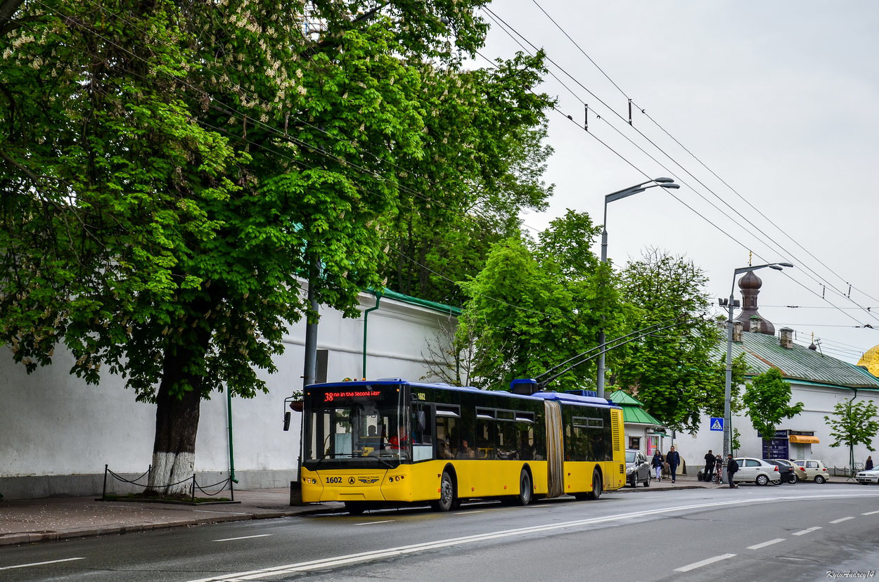 Киев, ЛАЗ E301D1 № 1602