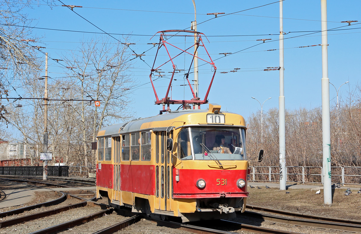 Екатеринбург, Tatra T3SU № 531