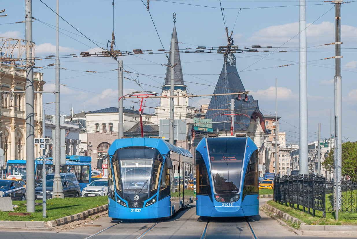 Москва, 71-931М «Витязь-М» № 31027; Москва, 71-931М «Витязь-М» № 31015