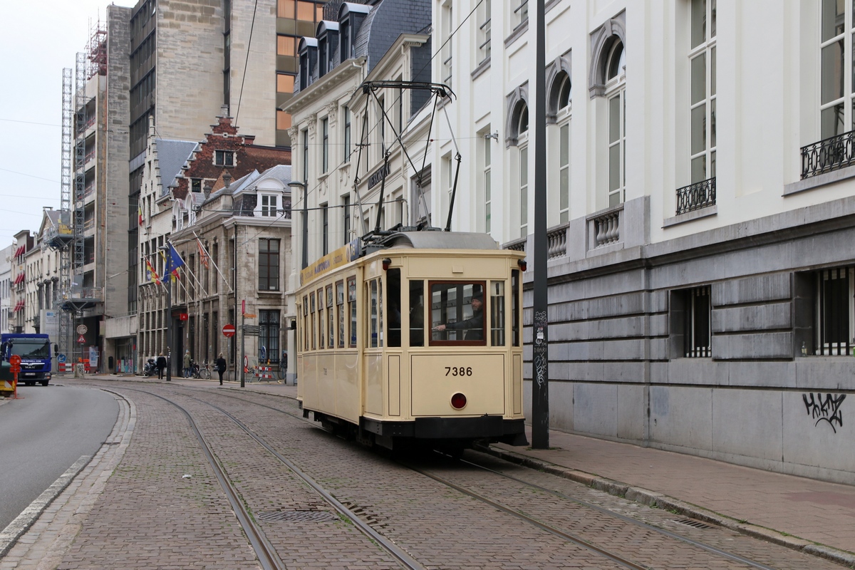 Антверпен, CGTA 4-axle motor car № 7386