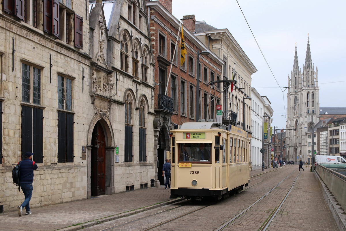 Антверпен, CGTA 4-axle motor car № 7386