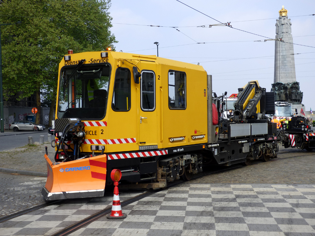Brüssel, Windhoff SF50 Nr. 2; Brüssel — Festivities on the occasion of 150 years of tram (30/04/2019 — 05/05/2019)