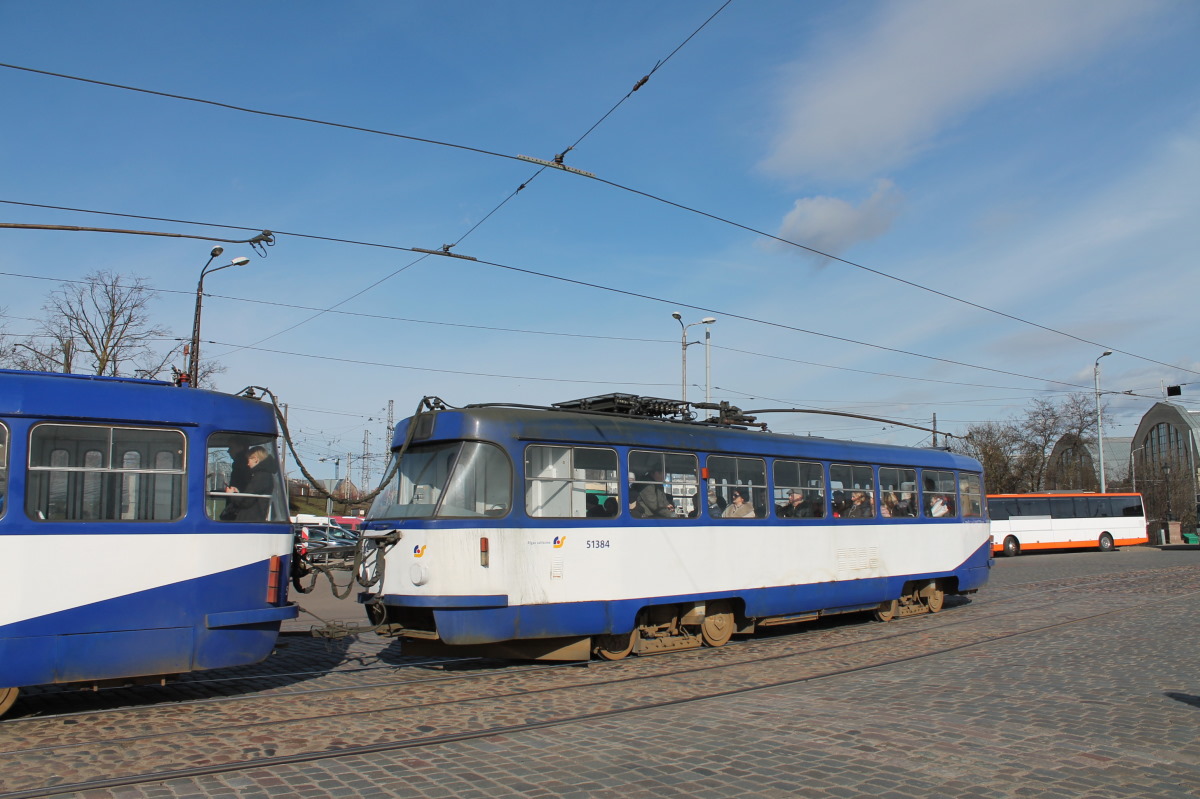 Рига, Tatra T3A № 51384
