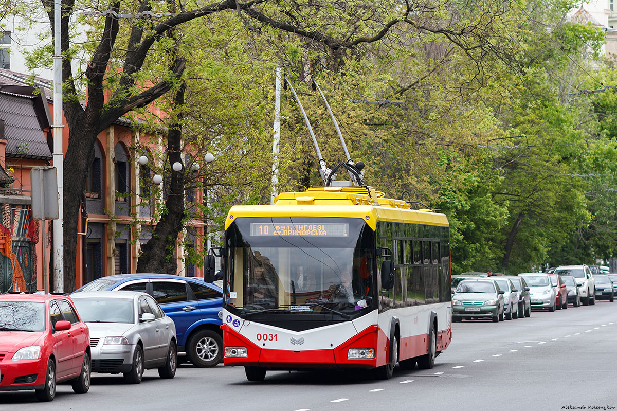 Одесса, БКМ 321 № 0031