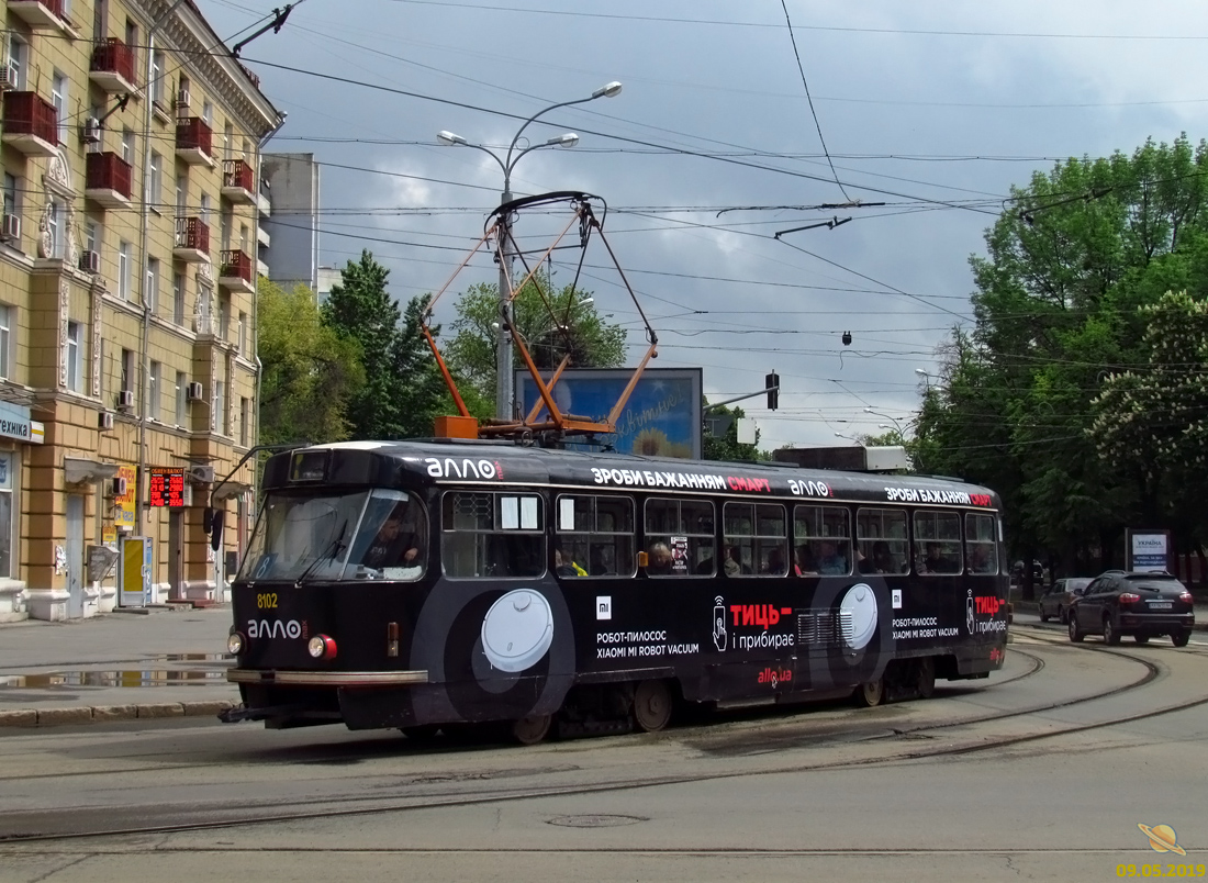 Харьков, Tatra T3M № 8102