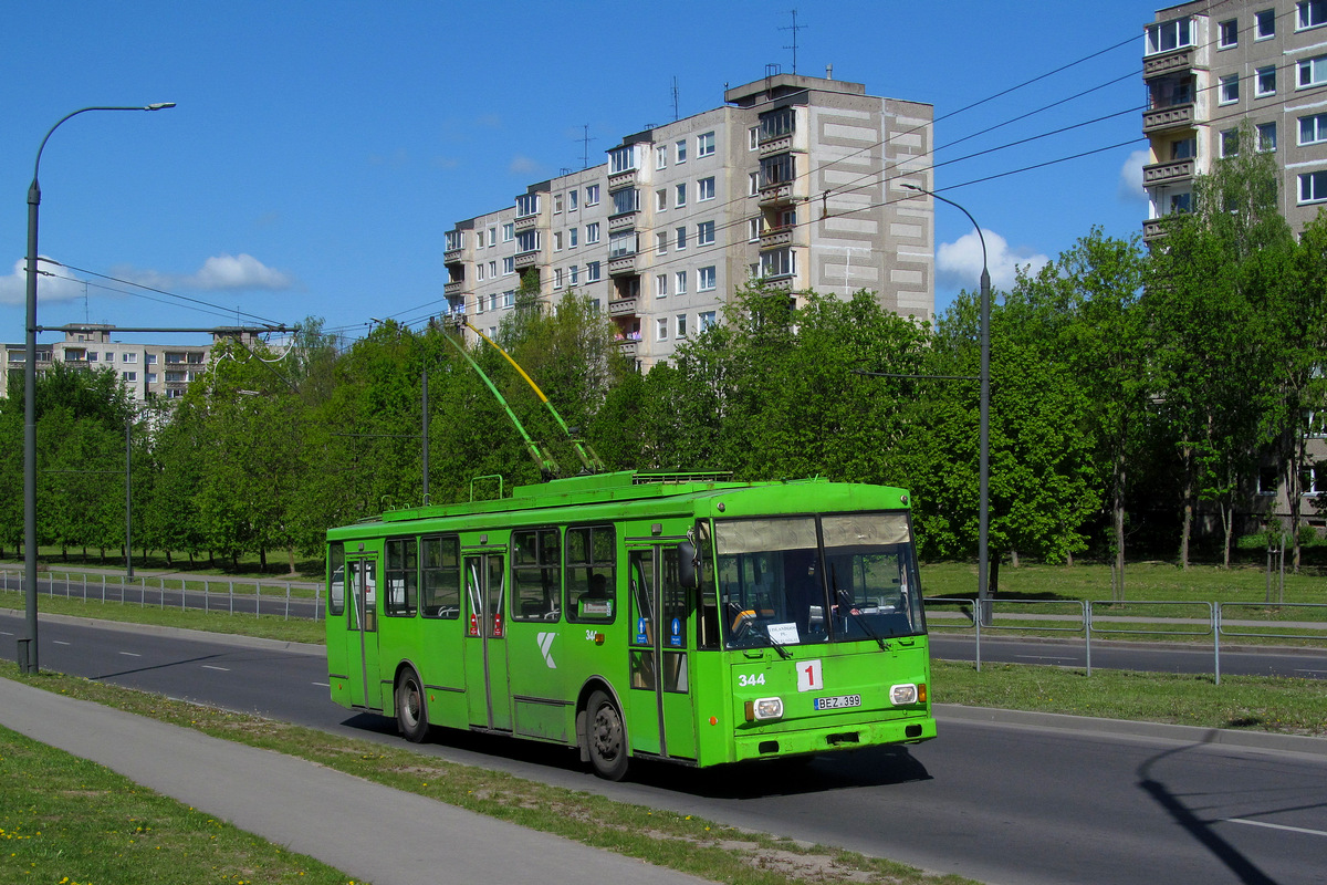 Каунас, Škoda 14Tr13/6 № 344