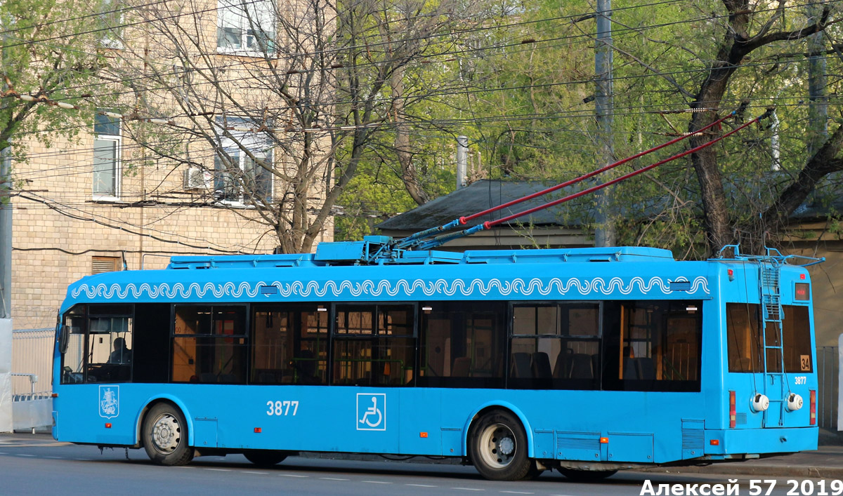 Москва, СВАРЗ-6235.01 (БКМ 32100М) № 3877