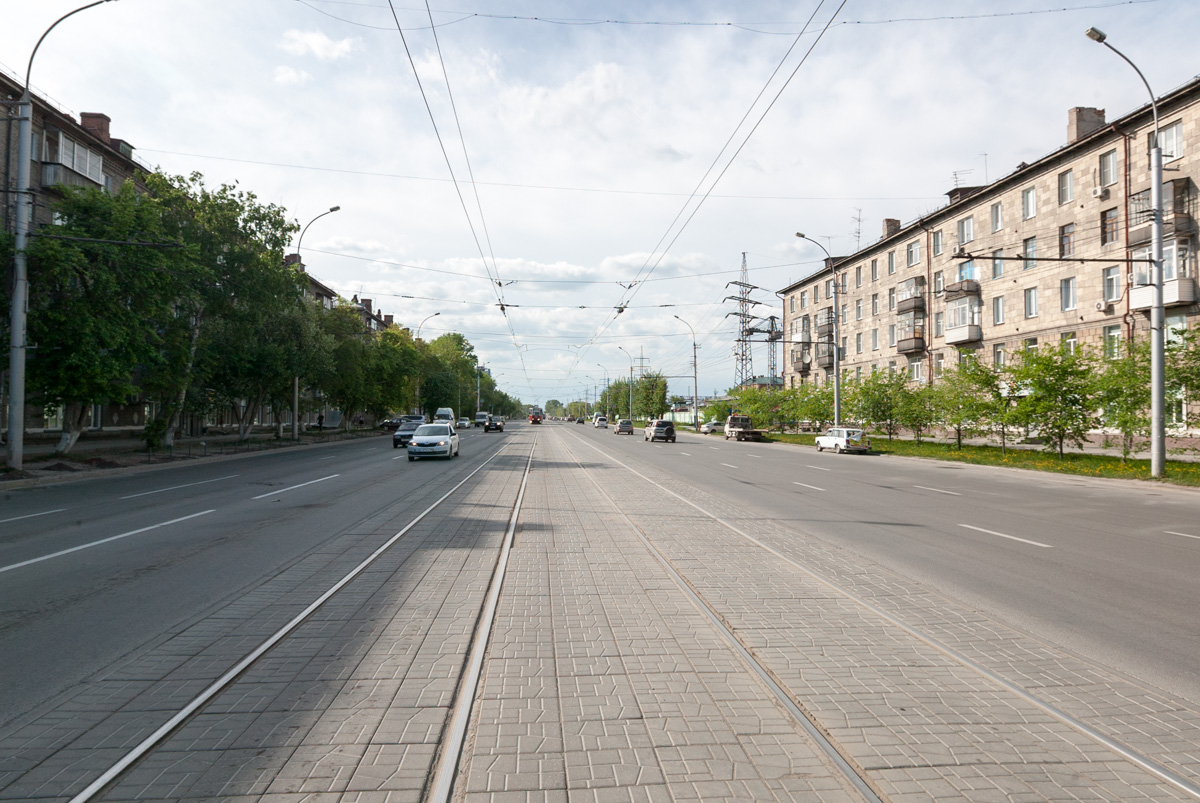 Novossibirsk — Tram road