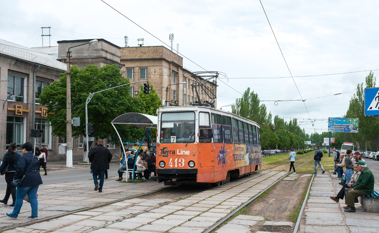 Горловка, 71-605 (КТМ-5М3) № 413