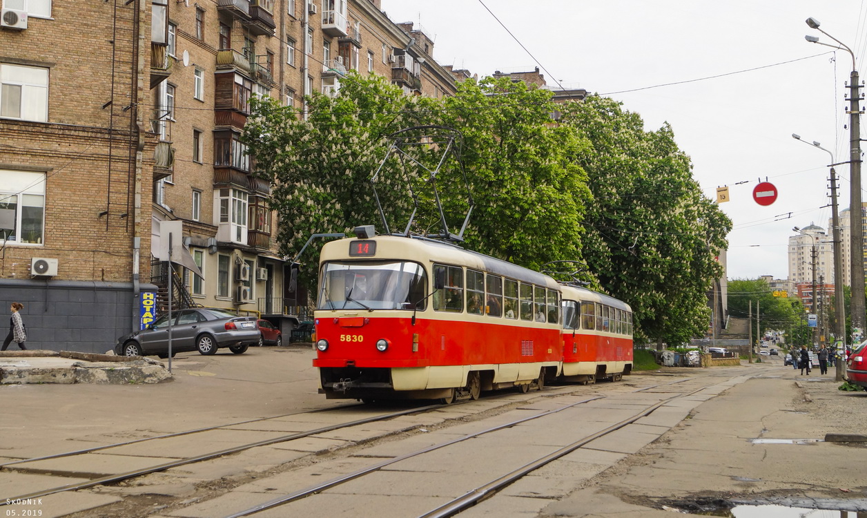 Киев, Tatra T3SUCS № 5830