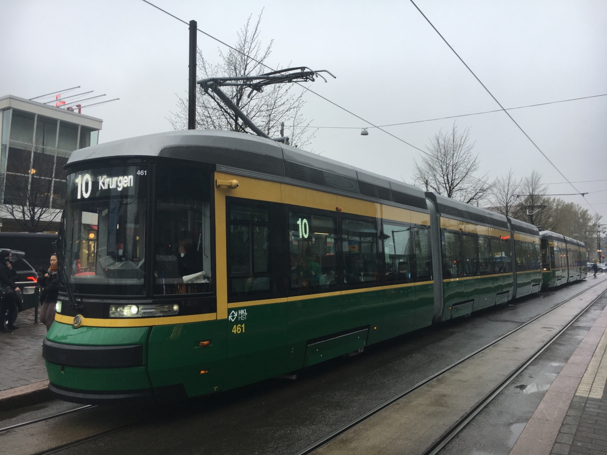 Хельсинки — Эспоо, Škoda ForCity Smart Artic MLNRV3 № 461