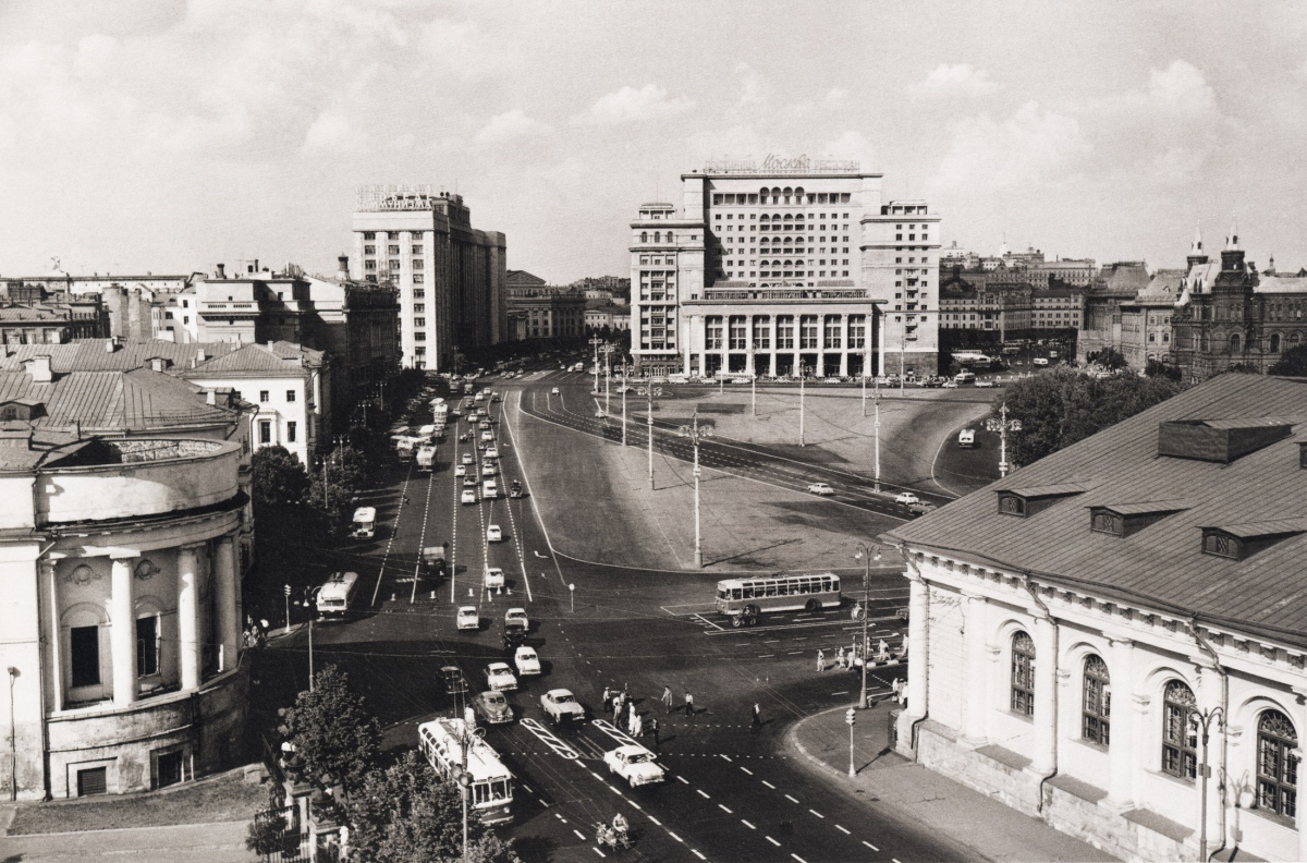 Москва — Исторические фотографии — Трамвай и Троллейбус (1946-1991)