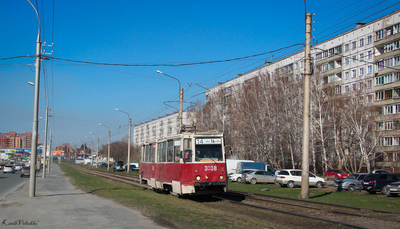 Новосибирск, 71-605 (КТМ-5М3) № 3038