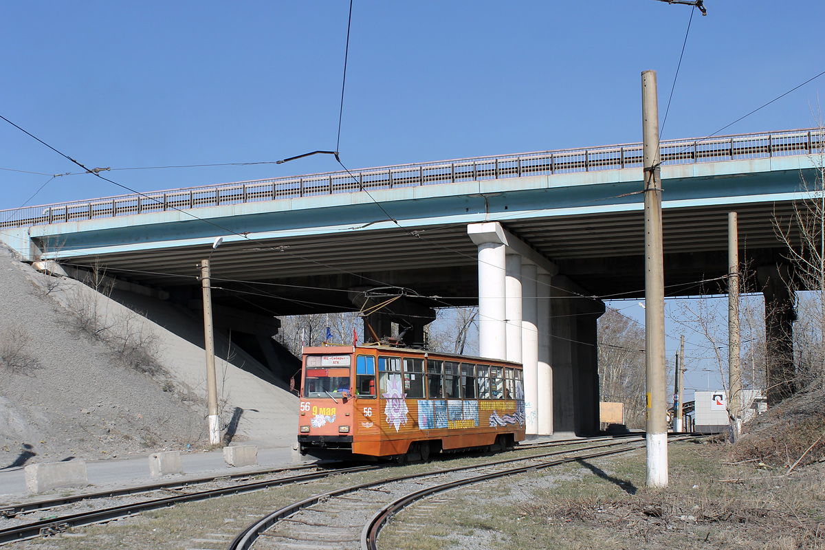 Ачинск, 71-605 (КТМ-5М3) № 56