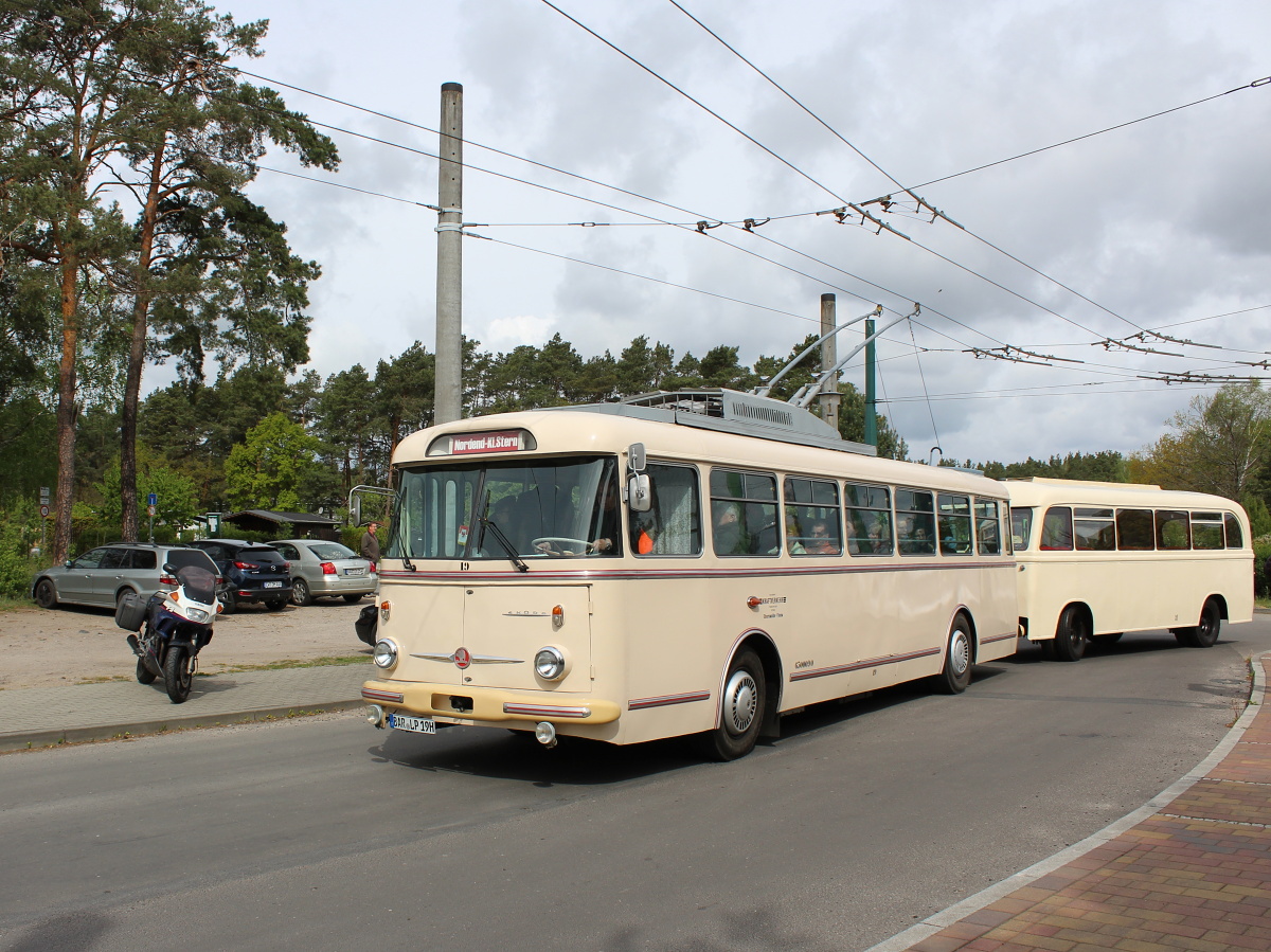 Эберсвальде, Škoda 9Tr14 № 19; Эберсвальде — 17-я встреча ветеранов Эберсвальде (04.05.2019)