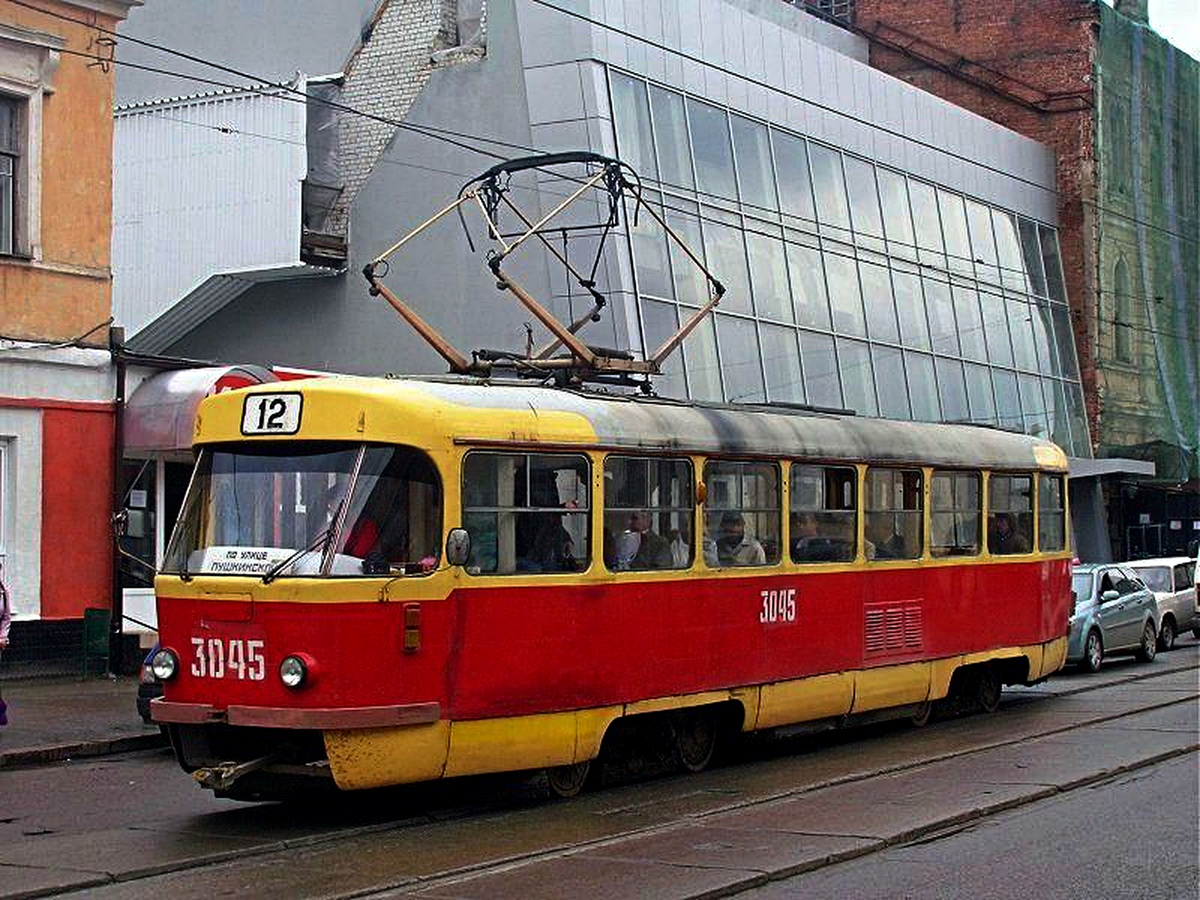 Харьков, Tatra T3SU № 3045