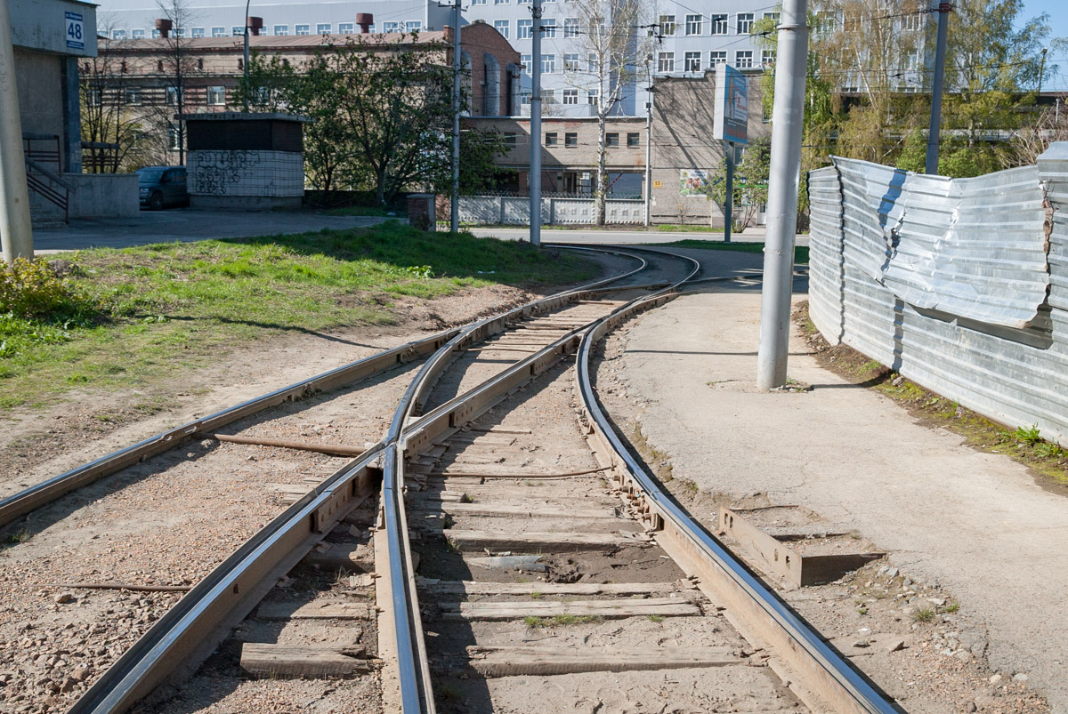 Новосибирск — Путевое хозяйство и контактная сеть; Новосибирск — Трамвайные линии и конечные