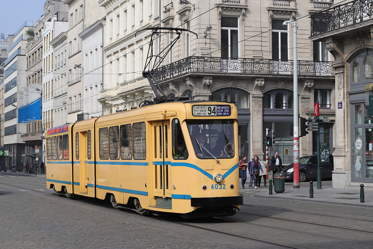 Брюссель, STIB/MIVB series 4000 № 4032; Брюссель — Торжества по случаю 150-летия трамвая (30/04/2019-05/05/2019)