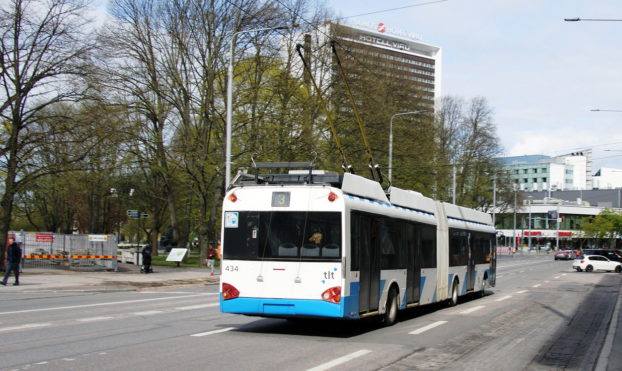 Tallinn, Solaris Trollino II 18 Ganz N°. 434