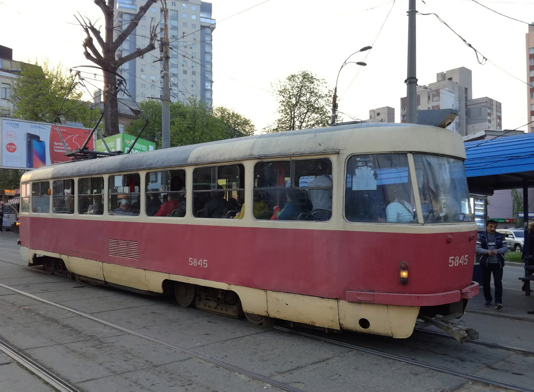 Kijev, Tatra T3SU — 5845