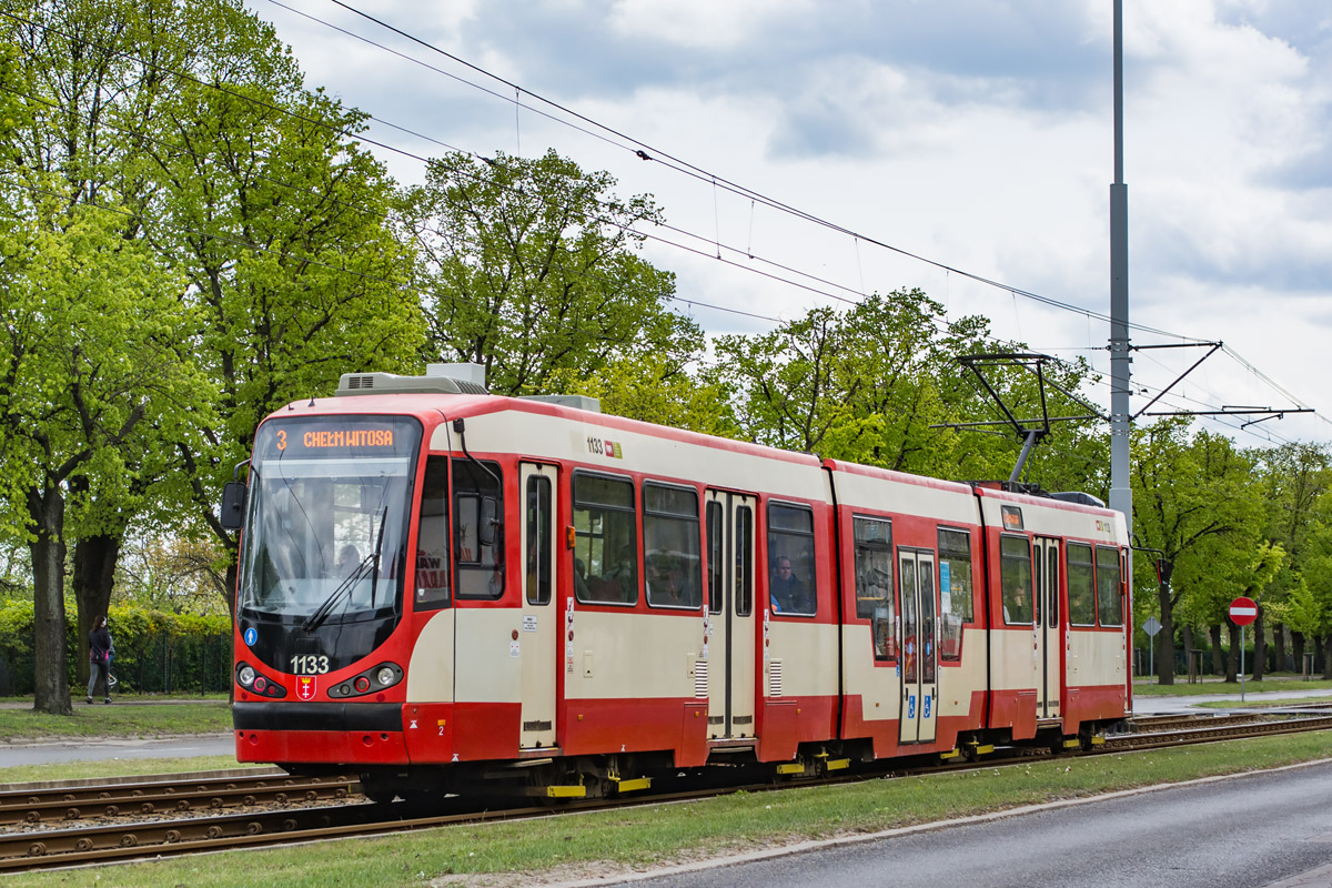 Гданьск, Duewag N8C-MF 01 № 1133