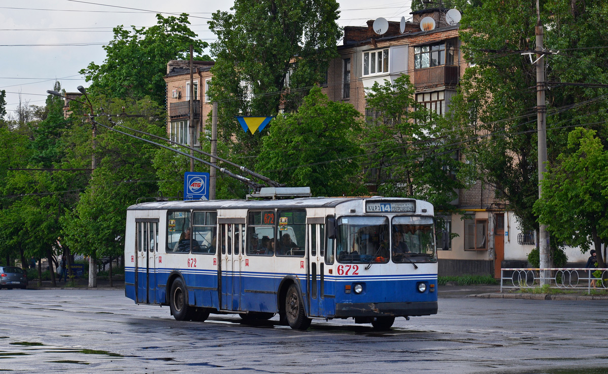 Кривой Рог, ЗиУ-682В-012 [В0А] № 672