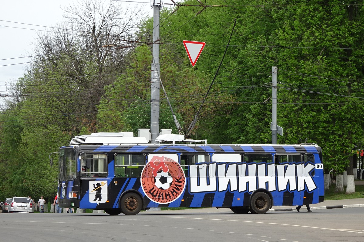Ярославль, ЛиАЗ-5280 (ВЗТМ) № 90 Ярославль, ЛиАЗ-5280 (ВЗТМ) № 90