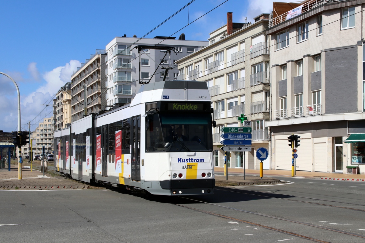 Береговой трамвай, BN/ACEC type 6000 8-axle № 6019
