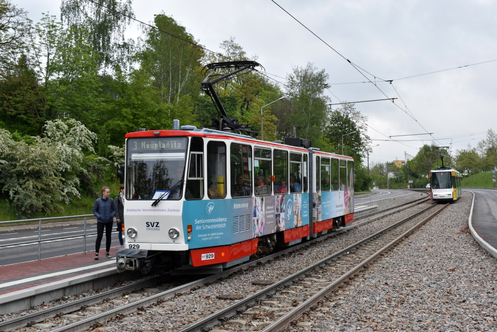 Цвиккау, Tatra KT4DMC № 929
